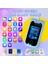Çocuklar Için Telefon Şeklinde Dokunmatik Çift Kameralı 32 GB Hafıza Kartlı Fotoğraf Makinesi 2