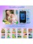 Çocuklar Için Telefon Şeklinde Dokunmatik Çift Kameralı 32 GB Hafıza Kartlı Fotoğraf Makinesi 4