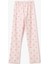 Pamuklu Kedi Baskılı Kısa Kollu Pijama Takımı 5