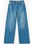 Rahat Kalıp Geniş Paça Denim Pantolon - Wide Leg Jeans 1
