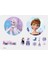 Kablolu Kulaklık Disney Frozen Karlar Ülkesi Anna Elsa Çocuk Kulaklığı Lisanslı DY-6513-FR2 11 Adet Sticker Ile Birlikte 5