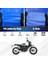 Brixton Crossfire 500 Xc Motosiklet Brandası Su Geçirmez Branda Mavi Branda Motor Branda 1