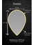 Reflectus | Damla Günışığı LED Ayna 80*56 cm / Dekoratif Banyo LED Aydınlatmalı Ayna 2