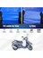 Falcon Dolphin 100 Motosiklet Brandası Su Geçirmez Branda Mavi Branda Motor Branda 1