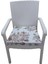 6 Adet Duck Bezi Rattan Minderi-Taç 32411-01 2
