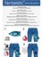 4'lü Paket Ütü ile Yapışan Kot Arma Patch Kot Yaması, Onarım, Diz Dirsek Yama, Denim, Jeans 5