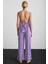 Rose Saten Pantolon 2