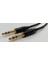 Stereo Trs Kablo - 6.3 mm - Kaliteli - Erkek - Erkek - 1 Metre 1