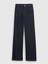 Kadın Lacivert High Rise Stride Wide-Leg Jean Pantolon 2