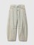 Kadın Bej High Rise Horseshoe Jean Pantolon 3