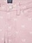 Kız Çocuk Pembe Fiyonk Işlemeli Wide Leg Jean Pantolon 3