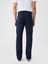 Erkek Lacivert Straight Fit City Jean Pantolon 3