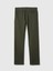 Erkek Haki Straight Fit City Jean Pantolon 2