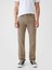 Erkek Bej Straight Fit City Jean Pantolon 5
