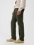 Erkek Haki Straight Fit City Jean Pantolon 4