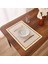 Soft Mustard 2'li Amerikan Servis - Beyaz - 35x50 cm 1