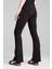 Class High-Waist Fla Siyah Kadın Tayt 2