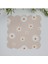 Bej Zemin Papatya Desenli Lazer Kesim Kokteyl Peçetesi 1 Adet 1