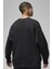 Jordan Jumpman Flight Fleece Crew Oversize Kadın Geniş Kalıp Sweatshirt Siyah 2