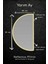 Reflectus | Yarım Ay Günışığı LED Ayna 80*45 cm / Dekoratif Banyo LED Aydınlatmalı Ayna 2