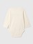 Bebek Kırık Beyaz Organik Pamuk First Favorites Bodysuit 2