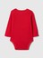 Bebek Kırmızı %100 Organik Pamuk First Favorites Bodysuit 2