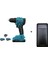4213 20 V 2 Ah Li-Ion Çift Akülü Darbeli Vidalama + Akdeniz Taşınabilir Şarj Cihazı (Model: S125Q) 1