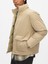 Erkek Bej Modern Puffer Şişme Mont 3