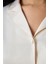 Roses Saten Gömlek Pantolon Krem Pijama Takımı 4