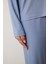 Alia Gömlek Pantolon Gri Pijama Takımı 4