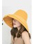 Kadın Oversize Uv Korumalı Bucket Plaj Şapkası Çift Taraflı 5