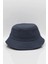 %100 Pamuk Lacivert Kova Balıkçı Şapka Bucket Hat 1