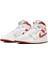Air Jordan 1 Mid Se Leather Sneaker Deri Bilekli Spor Ayakkabı Beyaz 3