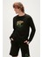 Re-Fınger Crewneck Erkek Siyah Sweatshirt 23.02.12.033 M - Siyah 3