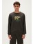 Re-Fınger Crewneck Siyah Erkek Sweatshirt 1