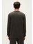 Re-Fınger Crewneck Siyah Erkek Sweatshirt 4