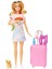 HJY18 Barbie Seyahatte Bebeği ve Aksesuarları 3