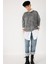 Bisiklet Yaka Basic Asit Yıkamalı Sweatshirt 1