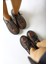 Shake Kahve Taş Detaylı Sneakers (Parlak Bağcık Hediyeli) 2