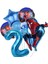 Örümcek Adam Spiderman 2 Yaş Balon Set Spiderman Konsept Doğum Günü Balon Set 1