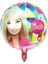 Barbie Konsept 4 Yaş Balon Set Barbie Tema Doğum Günü Folyo Balon Set 3