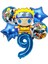 Anime Naruto 9 Yaş Doğum Günü Balon Set Naruto Konsept Doğum Günü Parti Balon Set 1