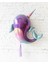 Unicorn Balina Balon 9 Yaş Set Okyanus Konsept Unicorn Yunus Balığı ve Renkli Rakam Balon Set 3