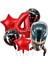 Zehirli Öfke Venom 4 Yaş Doğum Günü Balon Set Venom Kırmızı Konsept Doğum Günü Parti Balon Set 1