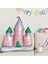 Prenses Konsept 4 Yaş Mor Renk Rakam Balon Set Prenses Evi Şato Balon Konsept Doğum Günü Balon Set 5