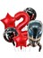 Zehirli Öfke Venom 2 Yaş Doğum Günü Balon Set Venom Kırmızı Konsept Doğum Günü Parti Balon Set 1