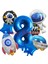 Astronot Uzay 8 Yaş Balon Set Konsept Uzay Roketi Balon Uzay Mekiği Balon Space Concept Balloon Set 1