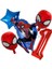 Örümcek Adam Spiderman 1 Yaş Doğum Günü Balon Set Spiderman Konsept Doğum Günü Balon Set 1