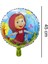 Lisanslı Maşa ve Koca Ayı Balon 2 Yaş Yrşil Renk Rakam Balon Set Masha And Bear Konsept Balon Set 5