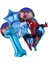 Örümcek Adam Spiderman 1 Yaş Balon Set Spiderman Konsept Doğum Günü Balon Set 1